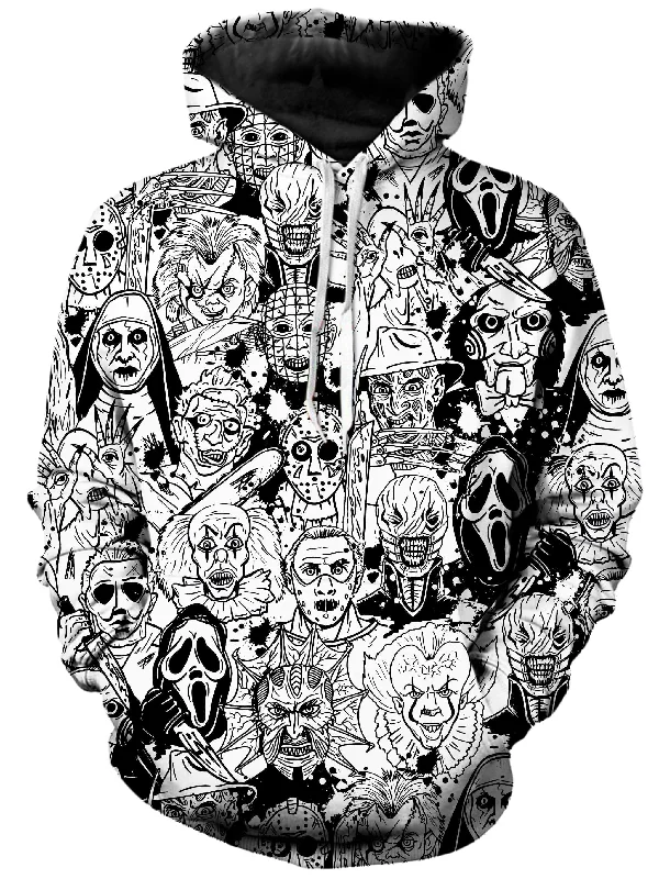 Smart Weekend Horror Villains Unisex Hoodie