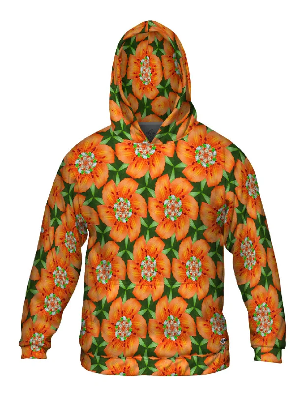 Bold Outerwear Orange Sao Paulo Pattern