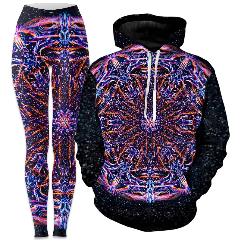 Simplified Fitwear Stargate Prism Hoodie and Leggings Combo