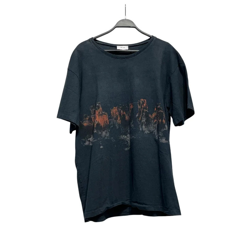 Urban Edge Look RHUDE/T-Shirt/S/Cotton/BLK/Graphic/horses