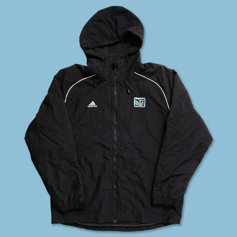 Clean Patterns Vintage adidas MLS Padded Jacket XLarge