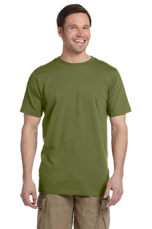 Soft Sport Look Econscious Mens Short Sleeve Crewneck T-Shirt - Loden