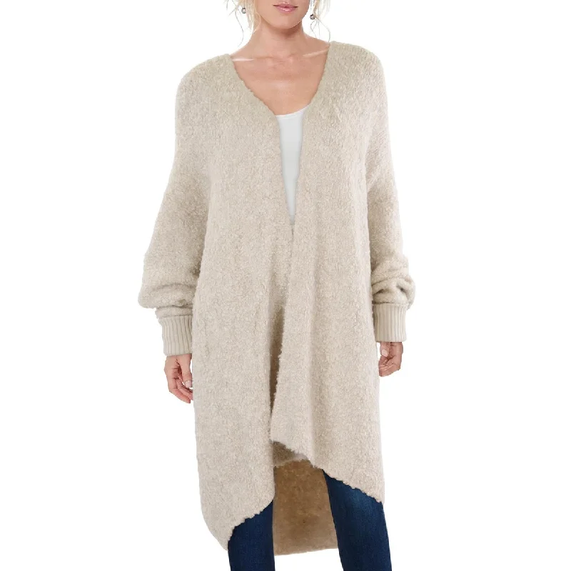 Smart Fitwear Steve Madden Womens Open Front Oversized Duster Sweater