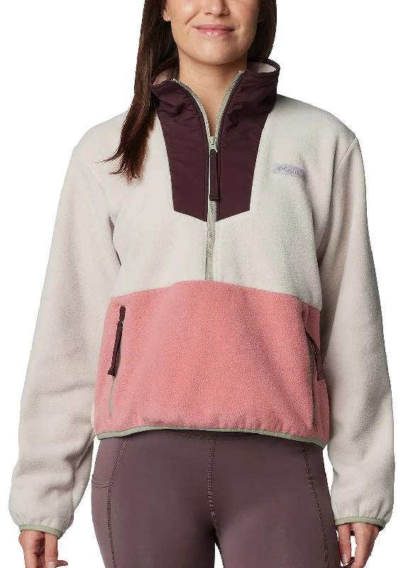 Fashionable Fit Look Columbia Women's Sequoia Grove 1/2 Zip Fleece Jacket