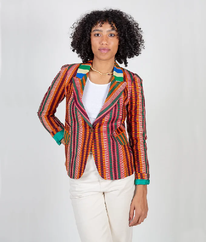 Cozy Street Style Blaze in Preppy Kente