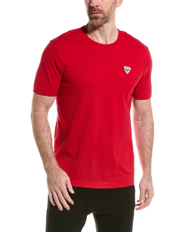 Monochrome Fit Rossignol Logo Plain T-Shirt