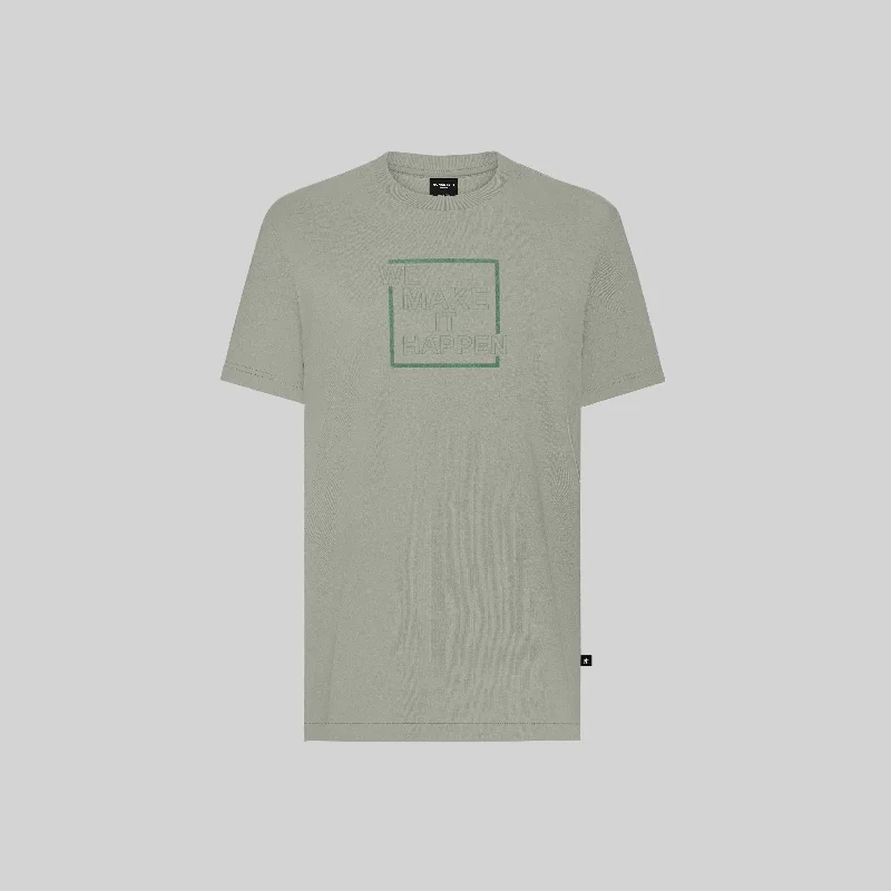 Fashionable Relaxed NUVOLARI T-SHIRT SEA GRASS