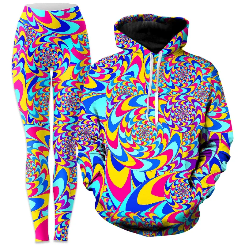 Modern Fit Look Rabbit Hole Hoodie and Leggings Combo