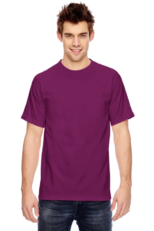 Urban Pastels Comfort Colors Mens Short Sleeve Crewneck T-Shirt - Boysenberry