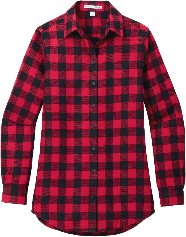 Red/ Black Buffalo Check