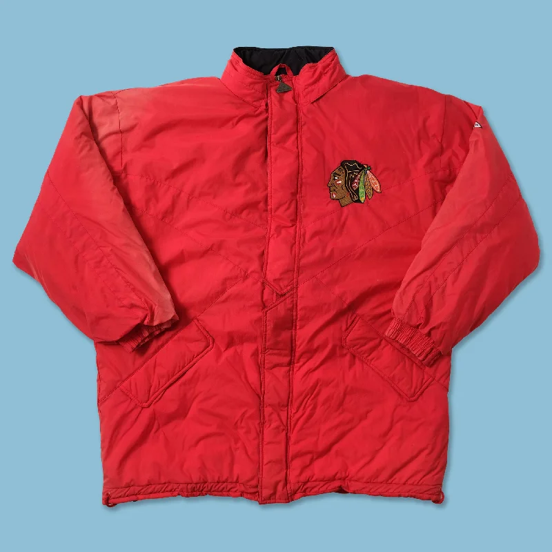 Neutral Sportwear Vintage Chicago Blackhawks Padded Jacket XXL