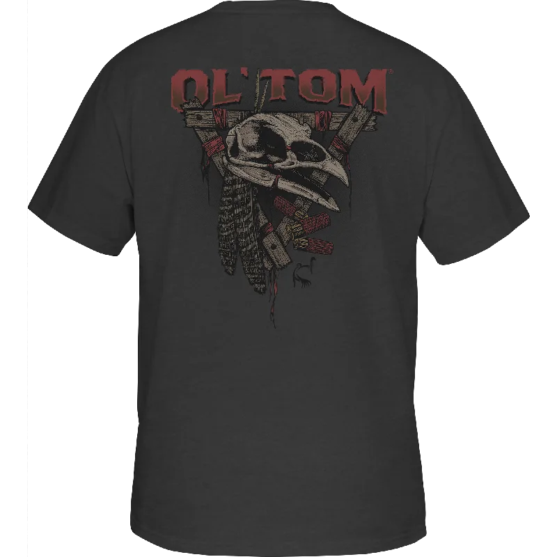 Tailored Rugged Ol' Tom Gobbler Skull T-Shirt