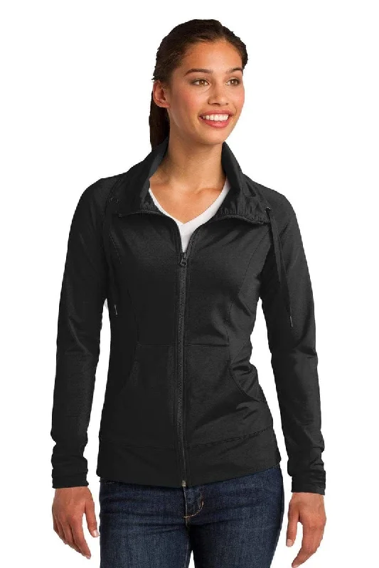 Sophisticated Chic Sport-Tek LST852: Ladies Sport-Wick Stretch Full-Zip Jacket