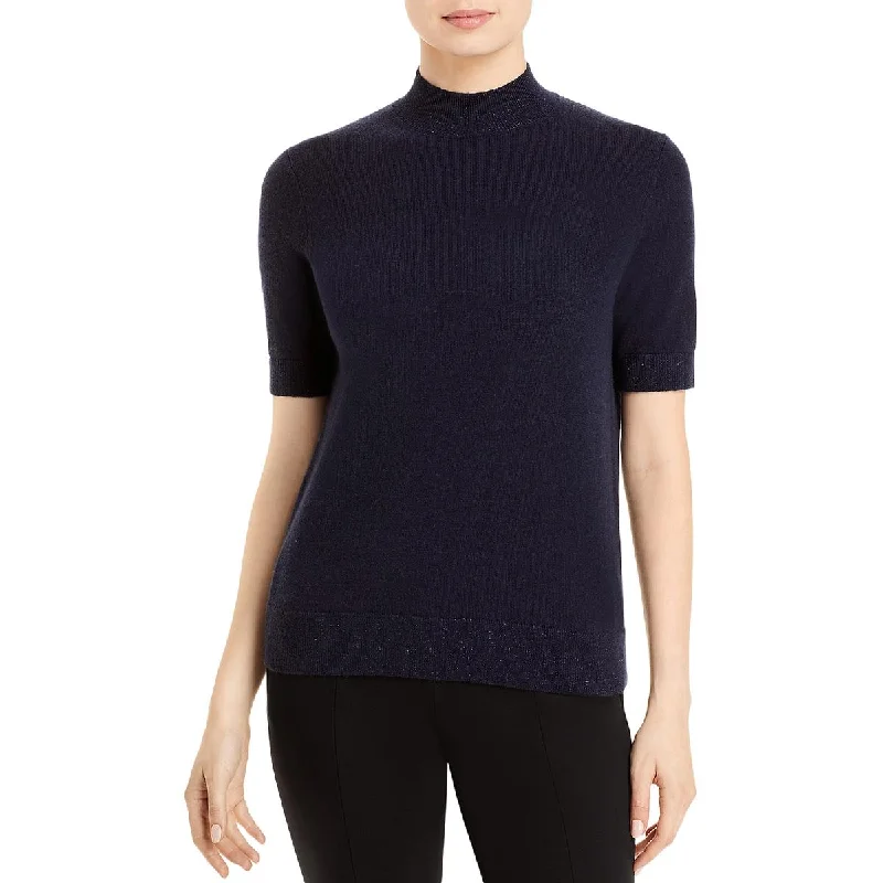 Rugged Weekend Lafayette 148 New York Womens Cashmere Heathered Sweater