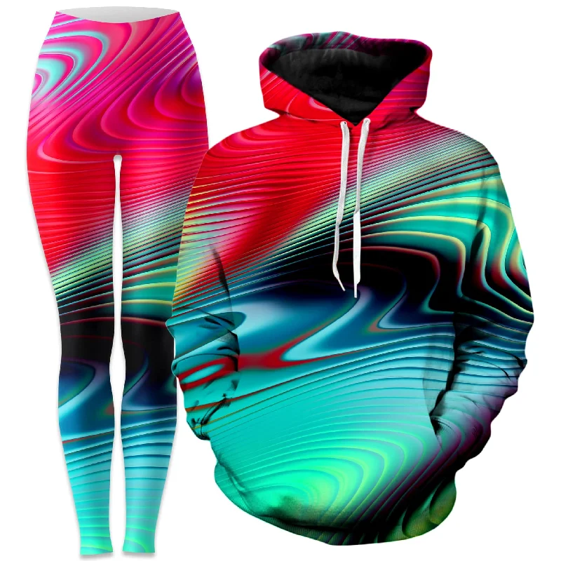 Urban Street Look Psy Sand Hills Hoodie and Leggings Combo