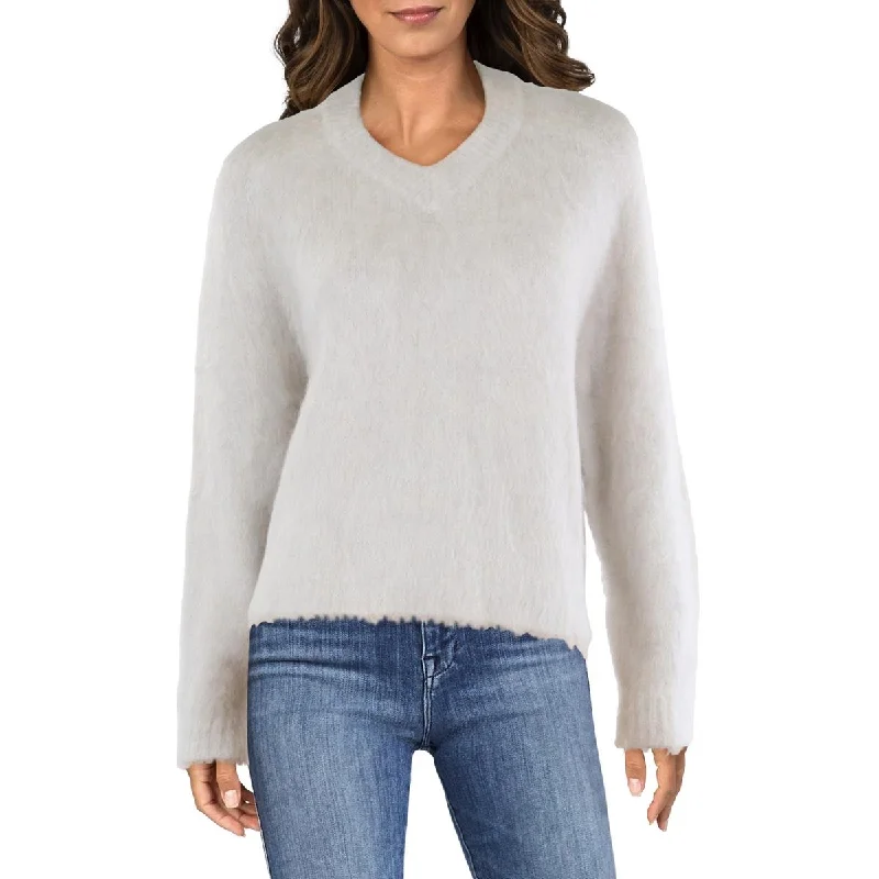 Classic Fitwear Madewell Womens Wool Blend V-Neck Pullover Sweater