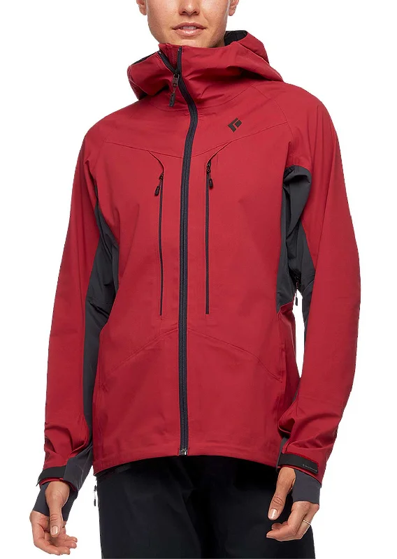 Tailored Outerwear Black Diamond Women's Dawn Patrol Hybrid Shell Jacket