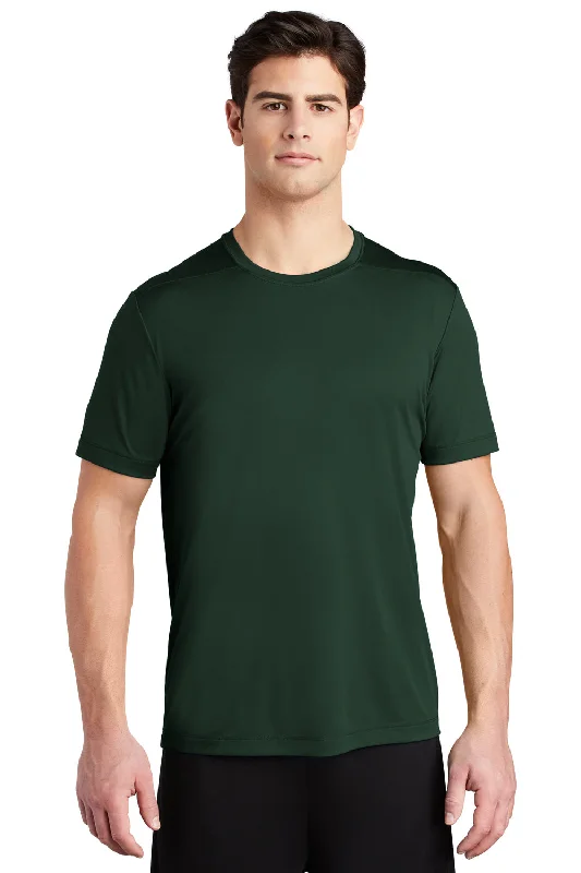 Rugged Classics Sport-Tek Mens Moisture Wicking Short Sleeve Crewneck T-Shirt - Forest Green