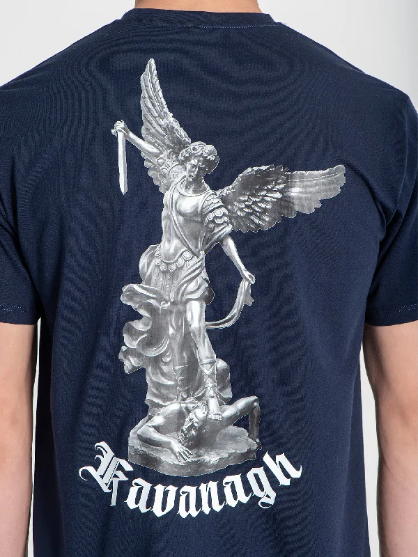 Relaxed Fitwear Blue Warrior Angel Tee