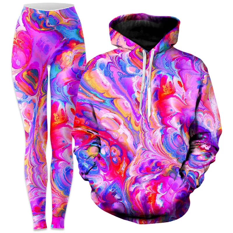 Smart Patterns Plasma Flow Hoodie and Leggings Combo