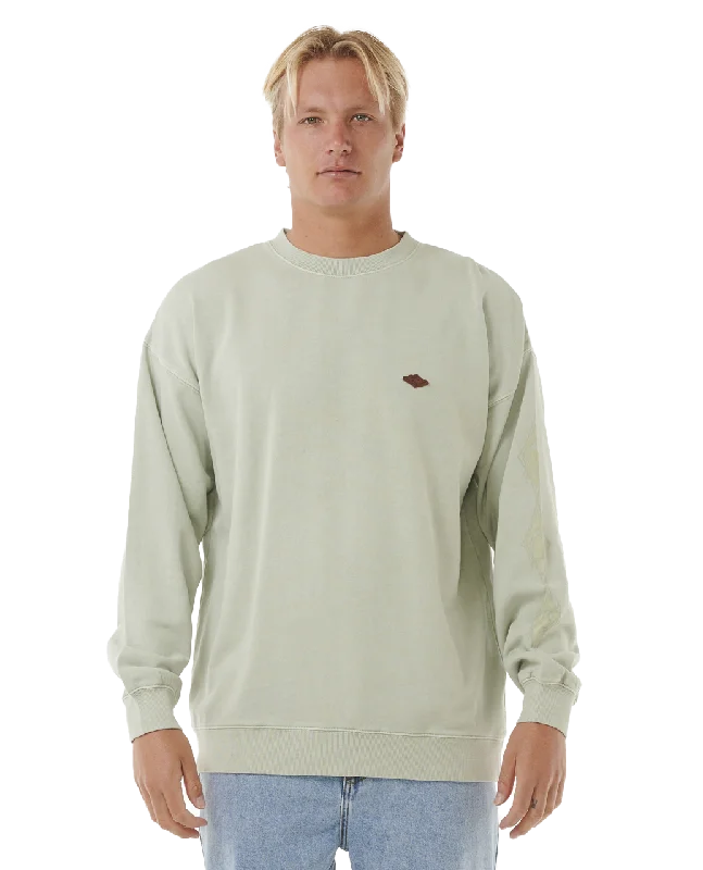 Minimalist Weekend Original Surfers Sweatshirt in Mint Haze