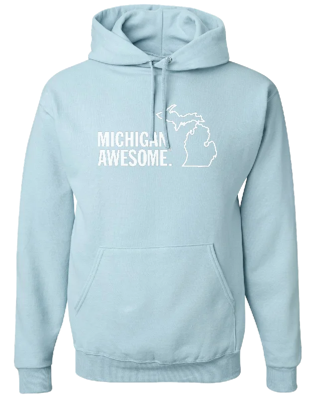 Sleek Tailored Michigan Awesome Hoodie