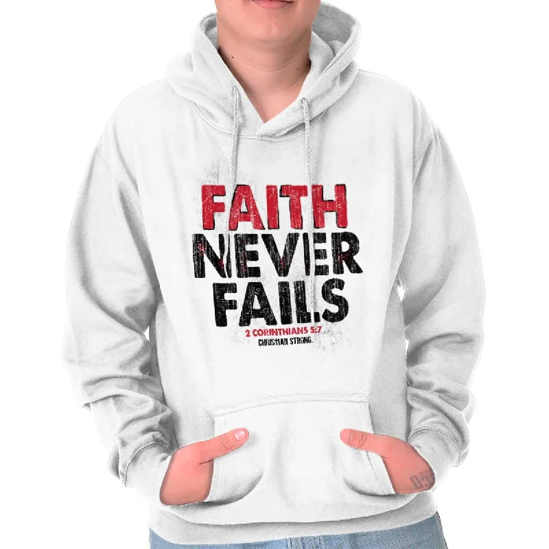 Tailored Outerwear Faith Never Fails Hoodie