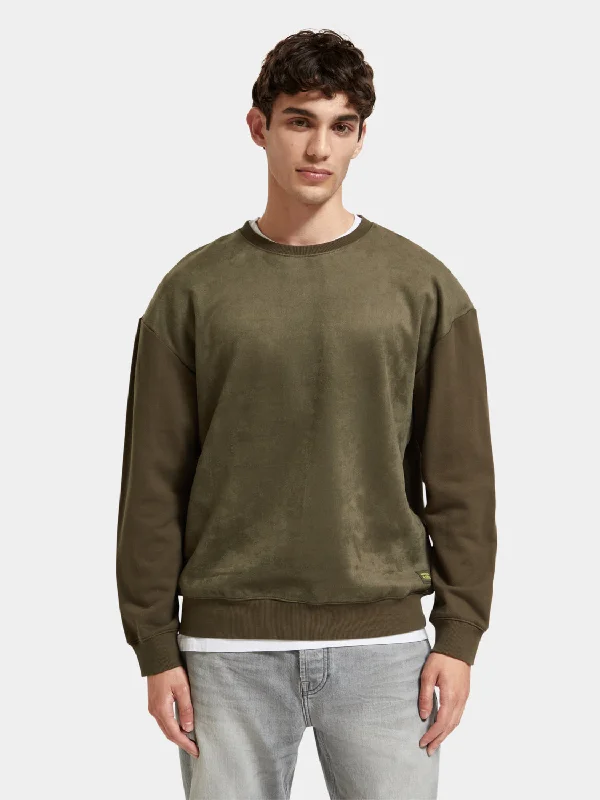 Relaxed Casualwear Felpa mix sweatshirt