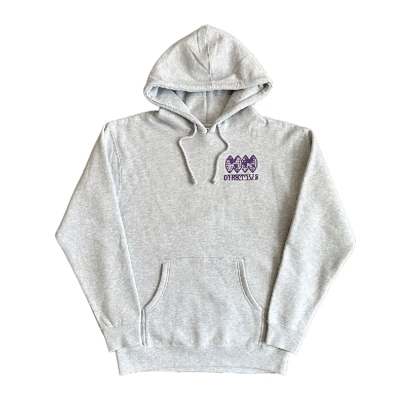 Smart Patterns Directive Book Learning Hoodie - Heather Grey