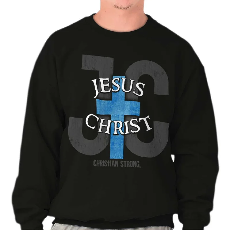 Weekend Edge Jesus Christ JC Crewneck Sweatshirt