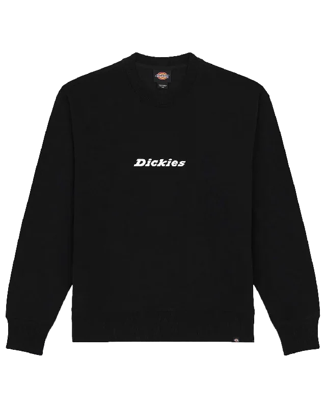 Relaxed Fitwear Enterprise Sweatshirt in Black