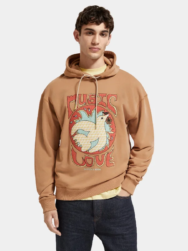 Weekend Sporty Artwork hoodie