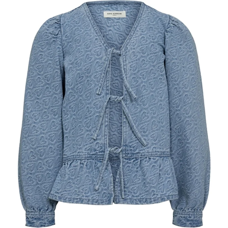 Weekend Sporty Sofie Schnoor Denim Blue Cardigan