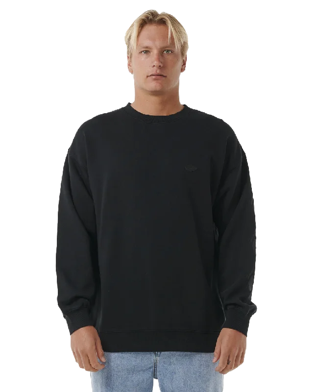 Classic Casualwear Original Surfers Sweatshirt in Black