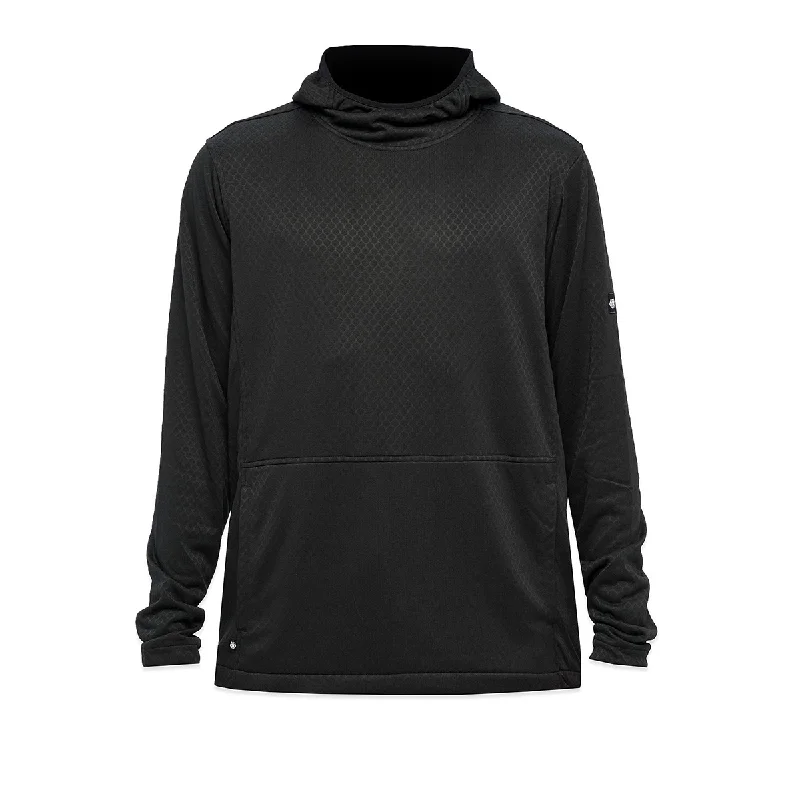 Smart Fitwear 686 Mission Grid Fleece Hoodie - Black