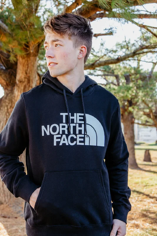 Elevated Pastels The North Face Half Dome Hoodie for Men in Black | NF0A7UNL-KY4 BLK