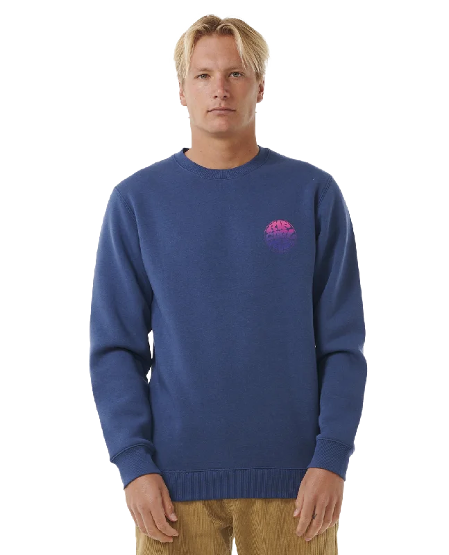 Urban Pastels Wetsuit Icon Sweatshirt in Washed Navy