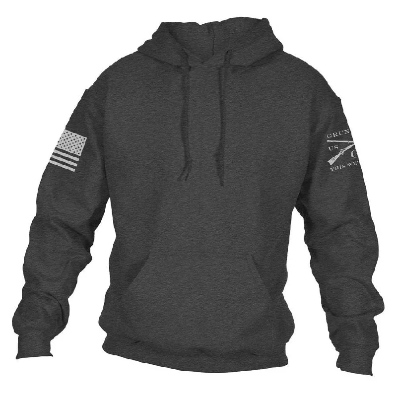 Elevated Fitwear Basic Hoodie - Dark Heather Gray