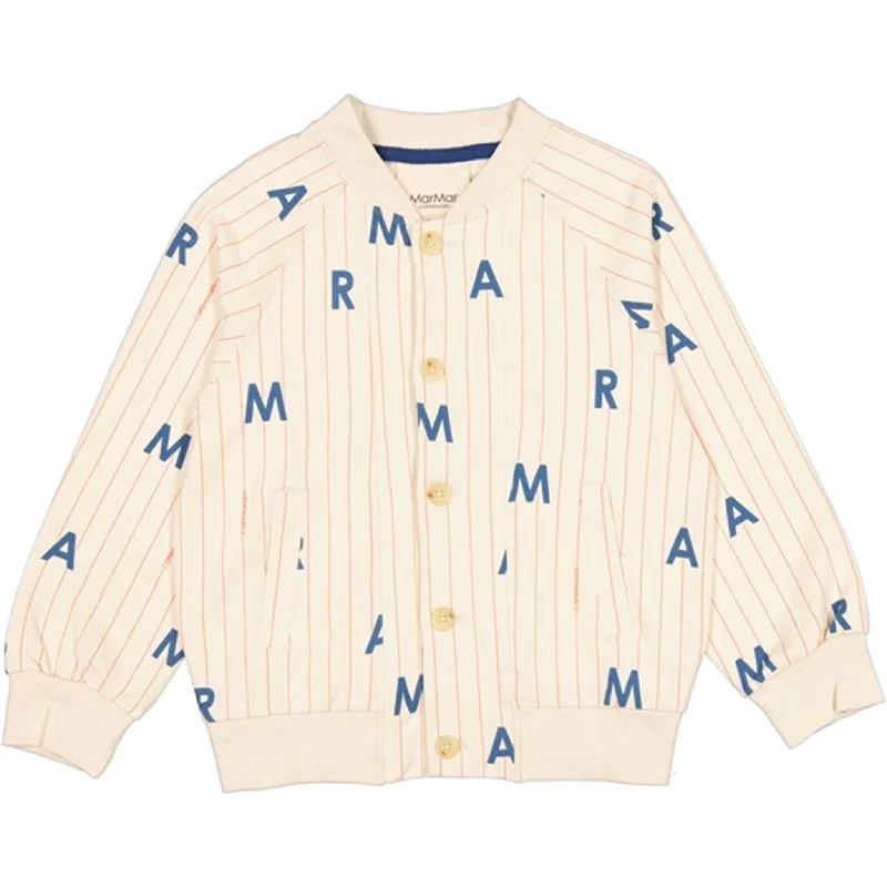 Sporty Modern MarMar Baseball Stripes Tobias Sweatshirt