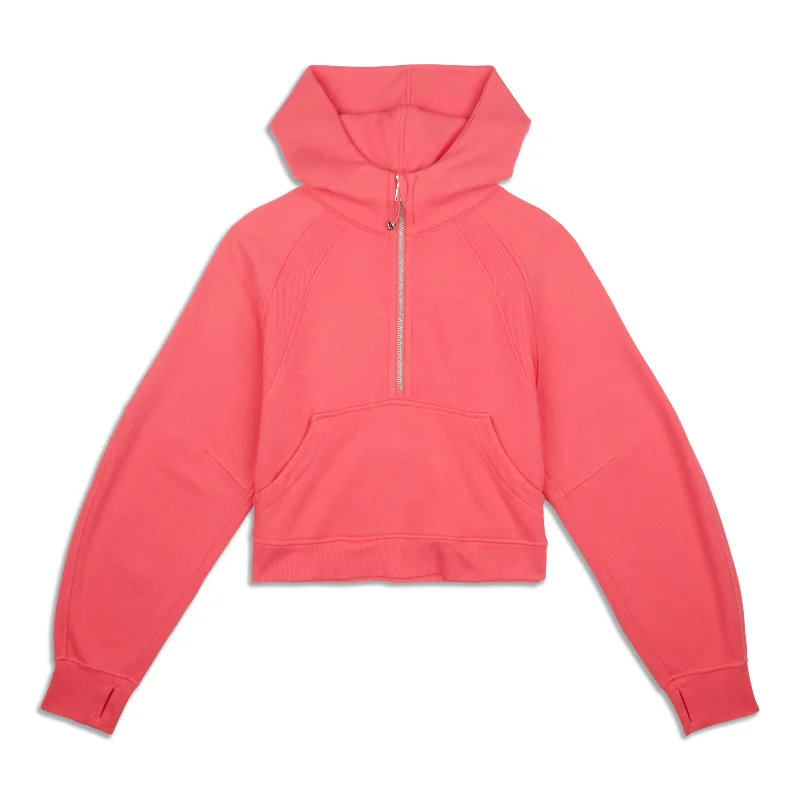 Scuba Oversized Half-Zip Hoodie - Resale