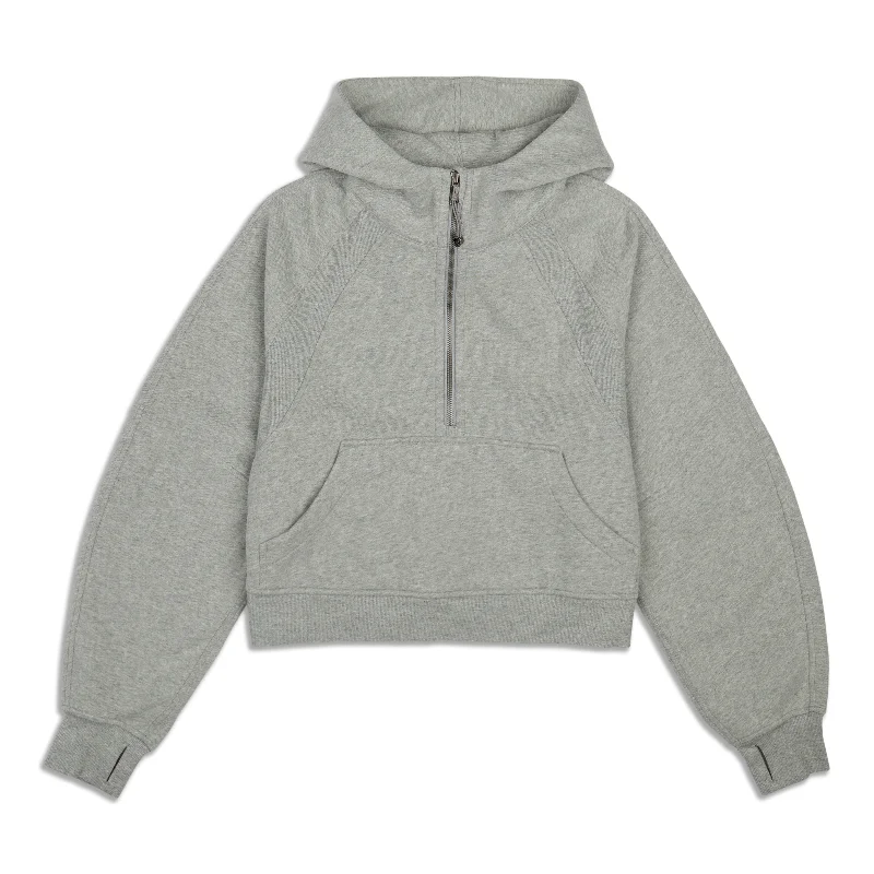 Scuba Oversized Half-Zip Hoodie - Resale