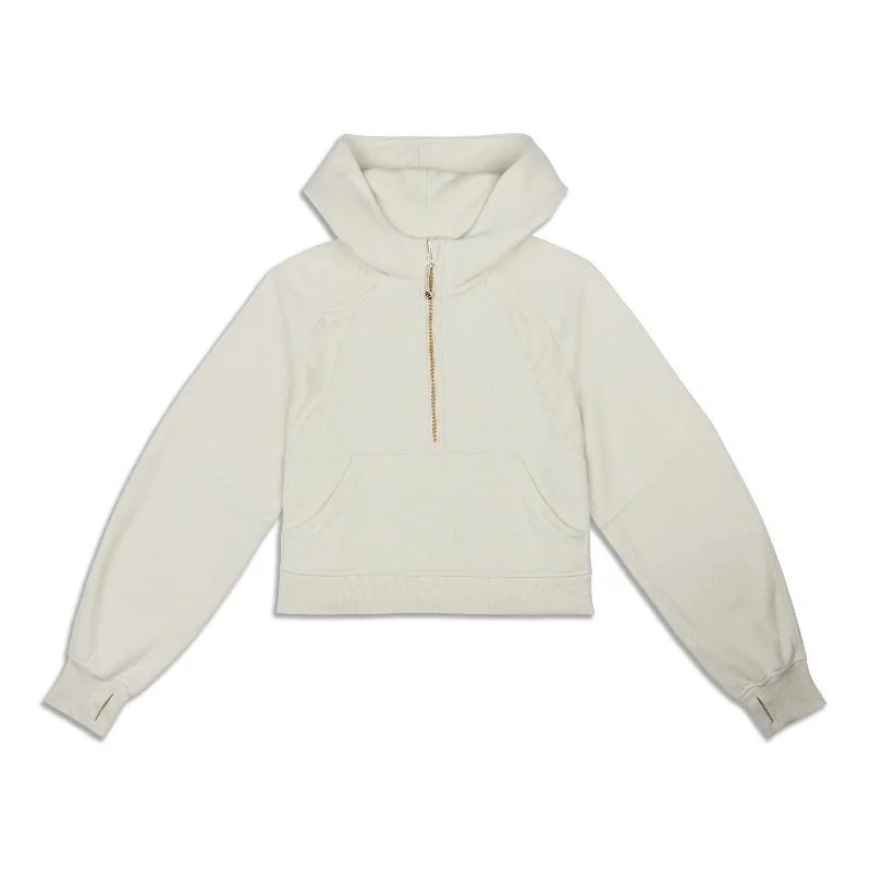 Scuba Oversized Half-Zip Hoodie - Resale