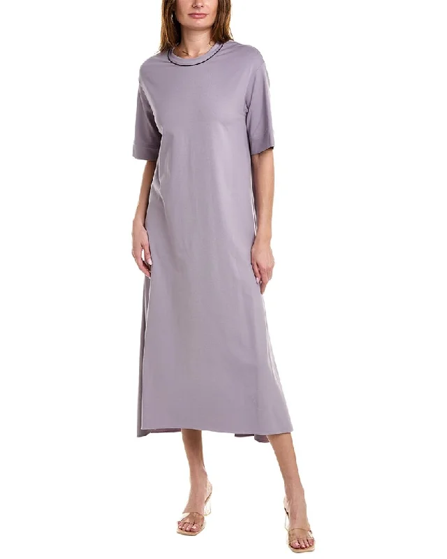 Rugged Casualwear Brunello Cucinelli T-Shirt Maxi Dress