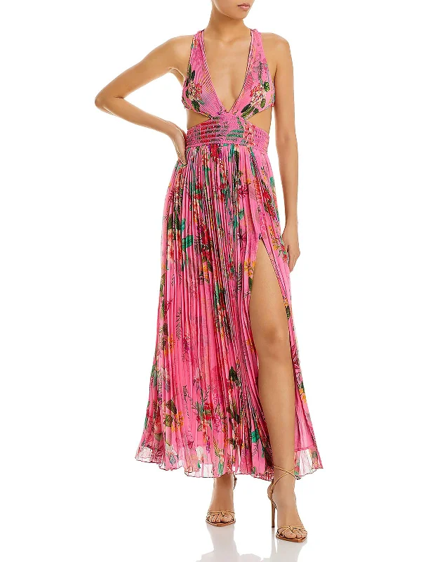 Weekend Fit Look Womens Chiffon Long Maxi Dress