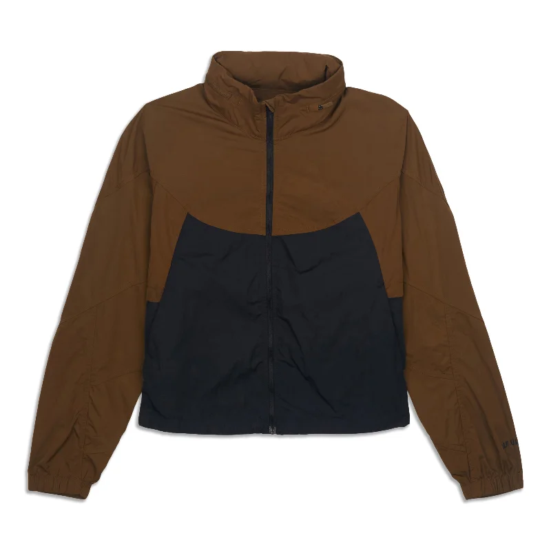 Evergreen Cropped Full-Zip Hoodie - Resale