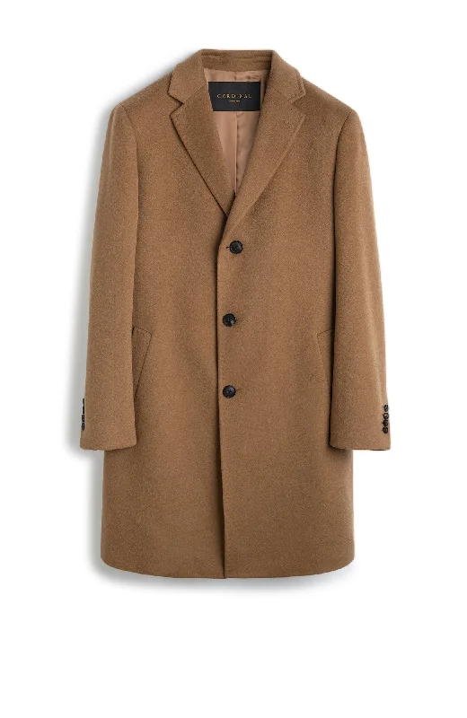 ST-PIERRE CASHMERE OVERCOAT in VICUNA