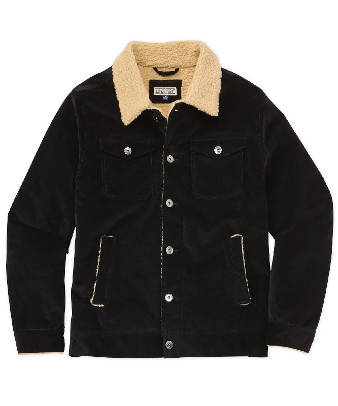 Westport Lifestyle High Pile Lined Corduroy Trucker Jacket