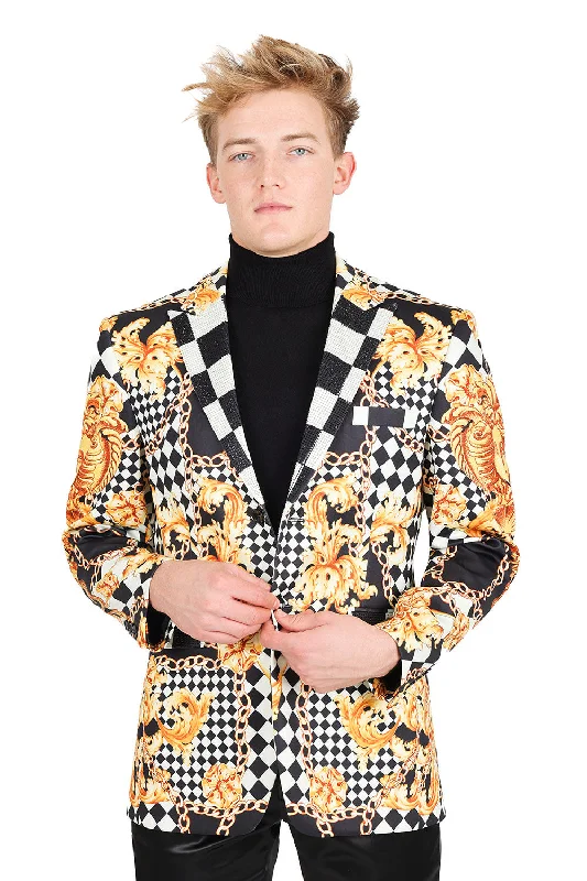 BAROQUE CHECKER Blazer