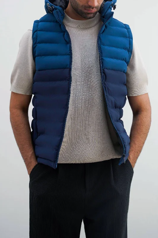 CONTRAST GILET