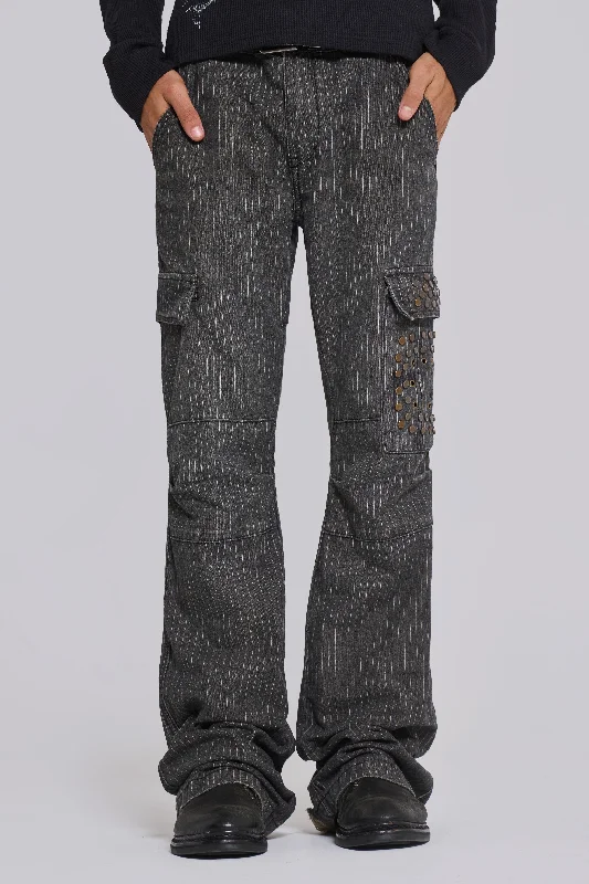 Kita Bootcut Pinstripe Cargo Pants